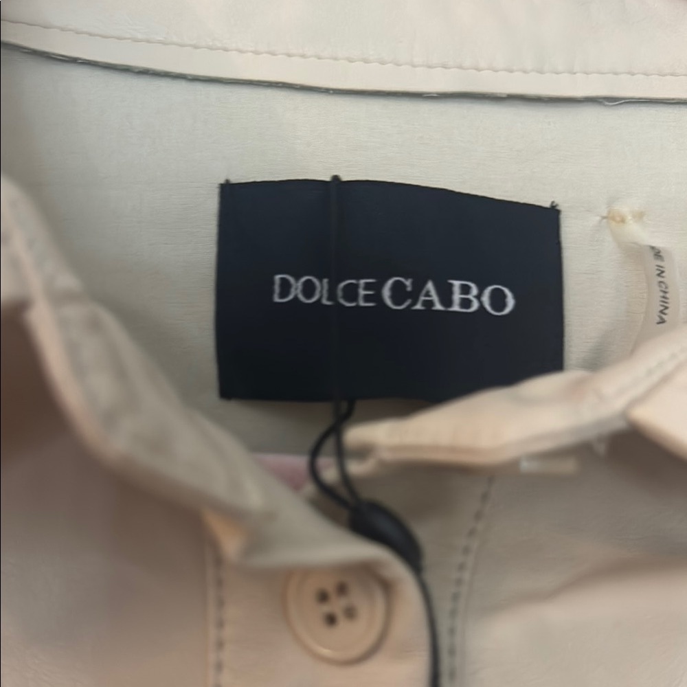 Dolce Cabo Tan Button-Up Shirt by INC International Concepts - Picture 2 of 3